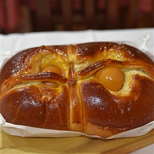 Easter Egg Bread